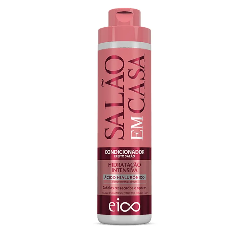 Condicionador Salão Em Casa Hidratação Intensiva 800ML Eico