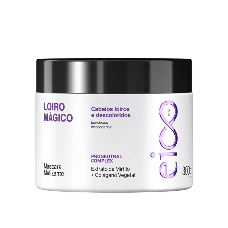 Máscara Loiro Mágico Matizante 300G Itallian Hairtech