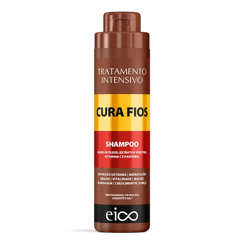 Shampoo Cura Fios 800ML Eico