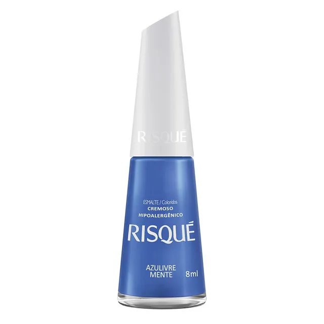 Risque Esmalte Cremoso Cor: Azulivre Mente