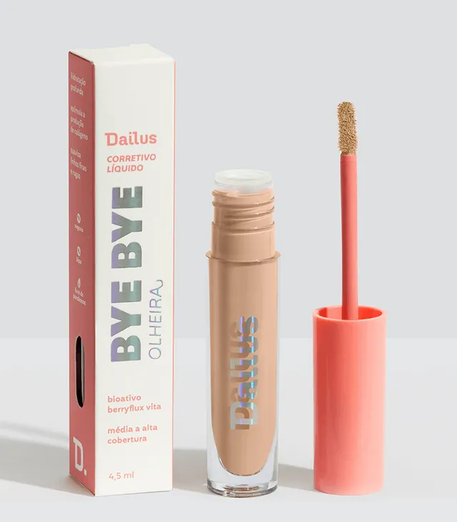 Corretivo liquido bye bye olheira D3 4,5ml - Dailus