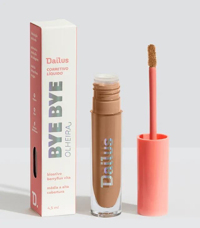 Corretivo liquido bye bye olheira D7 4,5ml - Dailus