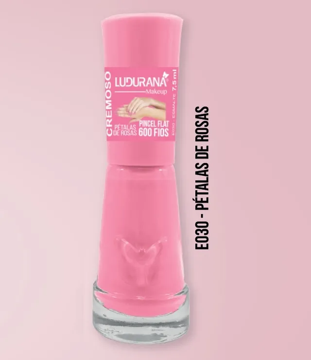 Esmalte Ludurana 600 Fios 7,5ml Petalas De Rosas