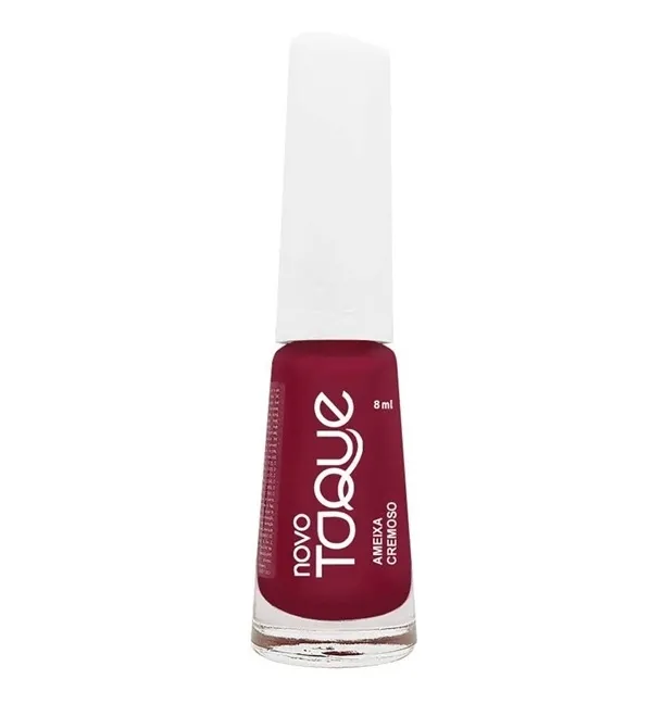 Esmalte Cremoso 8ml Ameixa Novo Toque