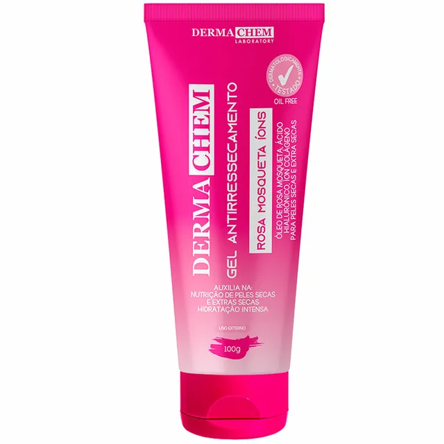 Gel Antirressecamento de Rosa Mosqueta 100g Dermachem