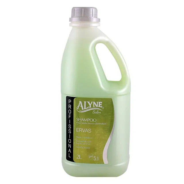 Shampoo Alyne Profissional Ervas Nutre Fortalece 2L