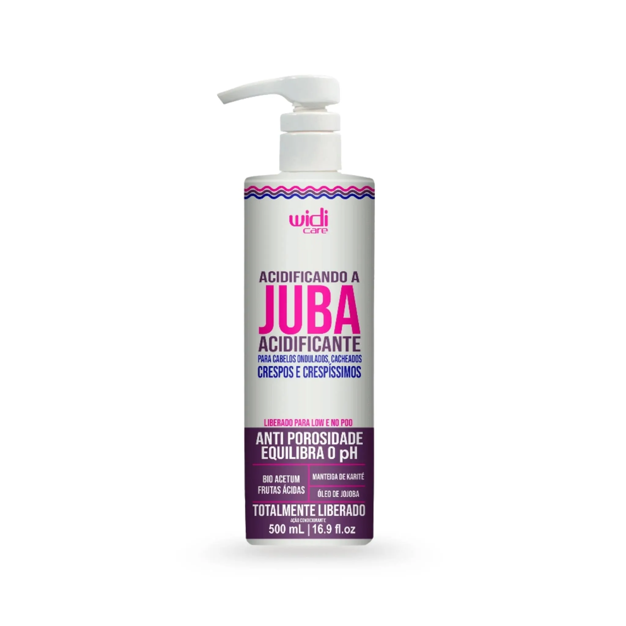 Acidificando a Juba Acidificante 500mL - Widi Care