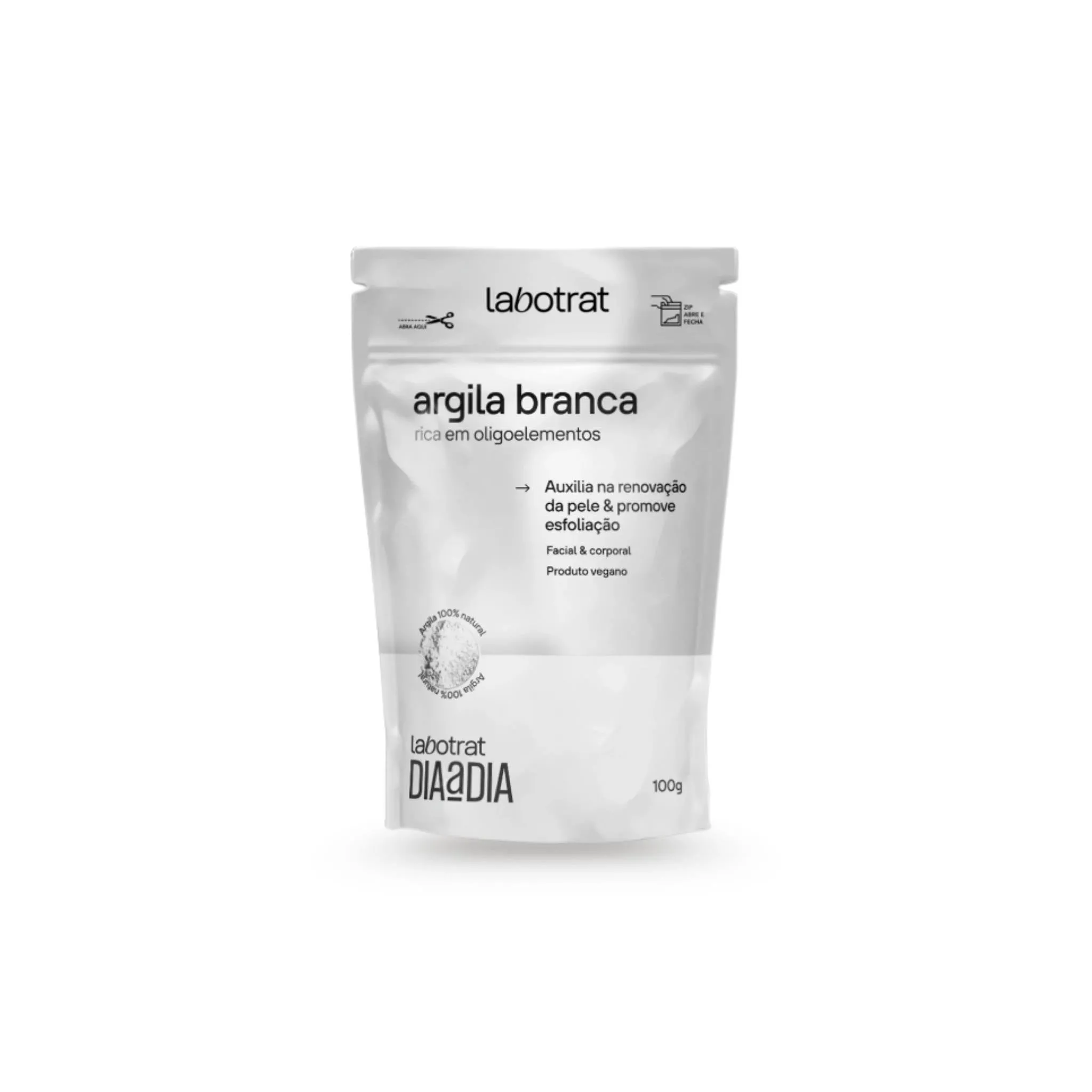 Argila Branca Dia a Dia 100g - Labotrat