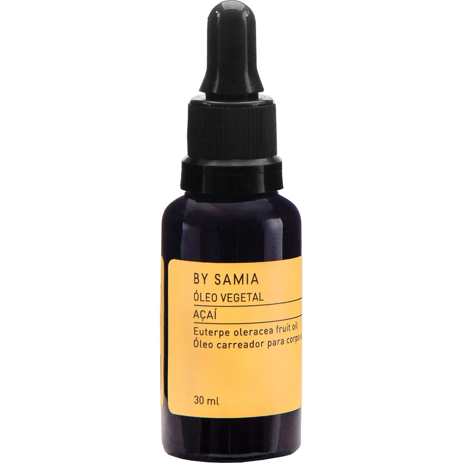 Óleo Vegetal de Açaí - By Samia - Frasco com 30ml