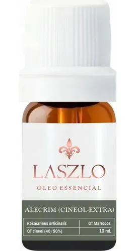 Óleo Essencial de Alecrim Extra (Gt Marrocos) - Laszlo - Frasco com 10
