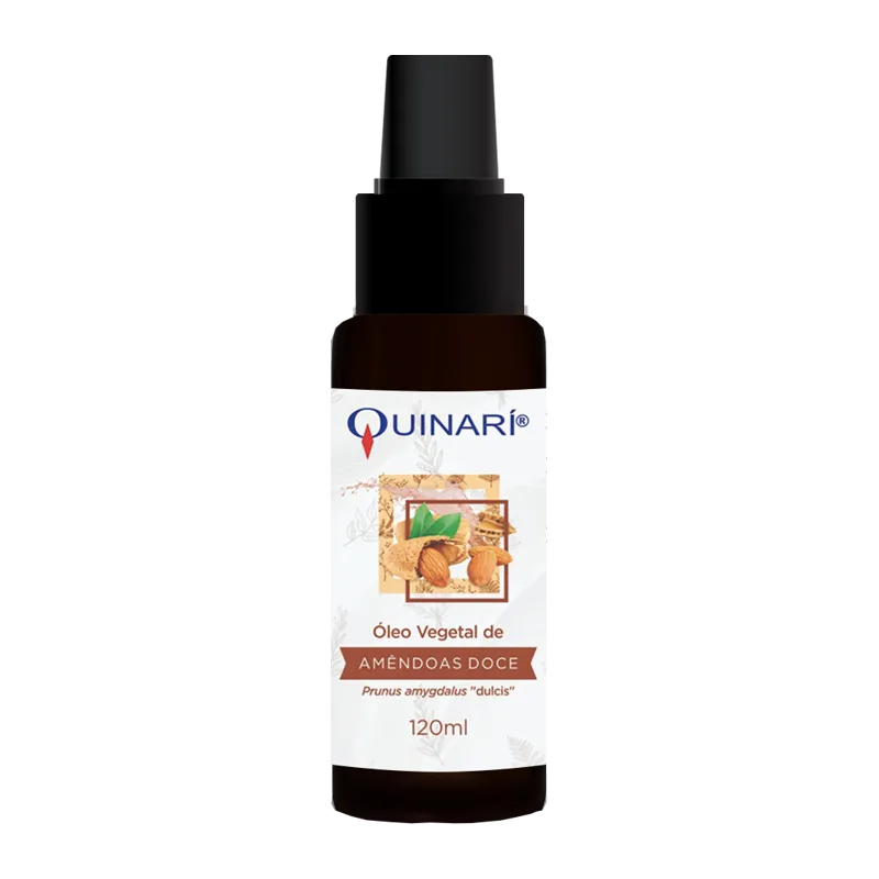 Oleo Vegetal de Amêndoas Doce - Quinarí - Frasco com 120ml
