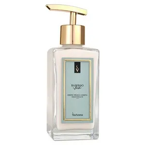 Creme Maos e Corpo - Bamboo (Fresh) - Via Aroma - Frasco com 250ml