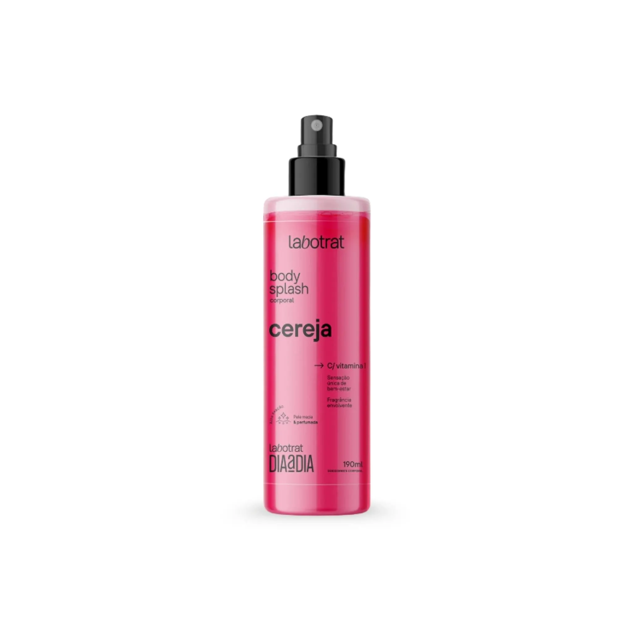 Body Splash Cereja Dia a Dia 190mL - Labotrat