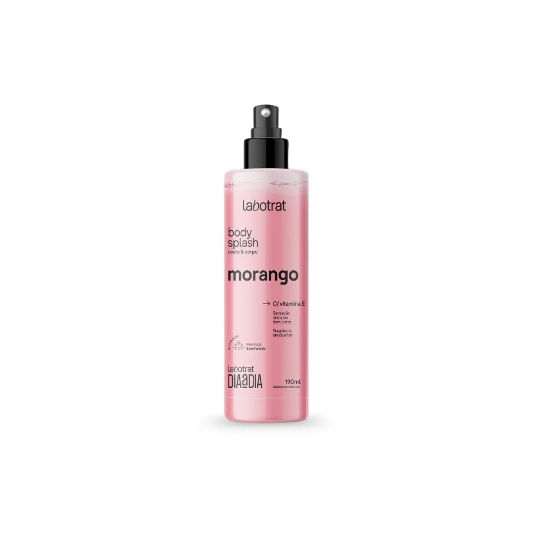 Body Splash Morango Dia a Dia 190mL - Labotrat