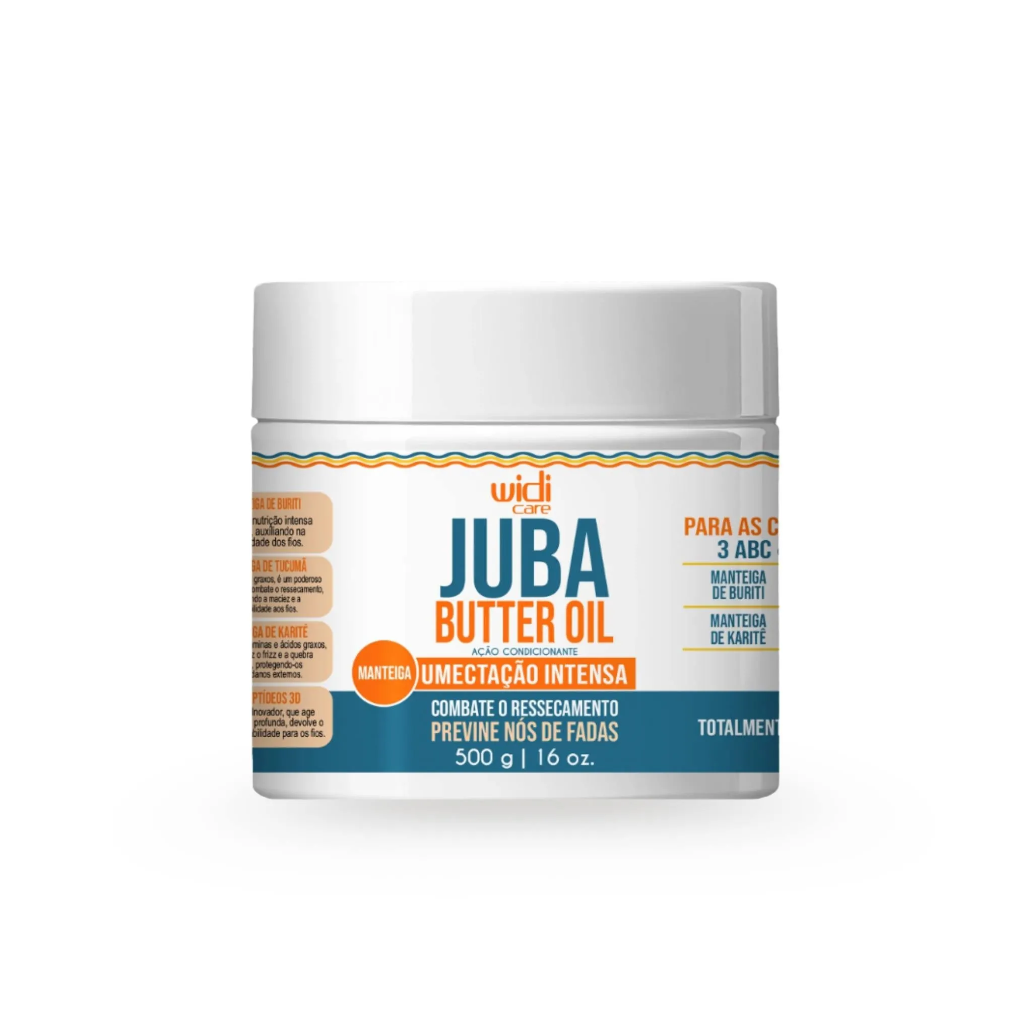 Juba Butter Oil Umectação Intensa 500g | Widi Care