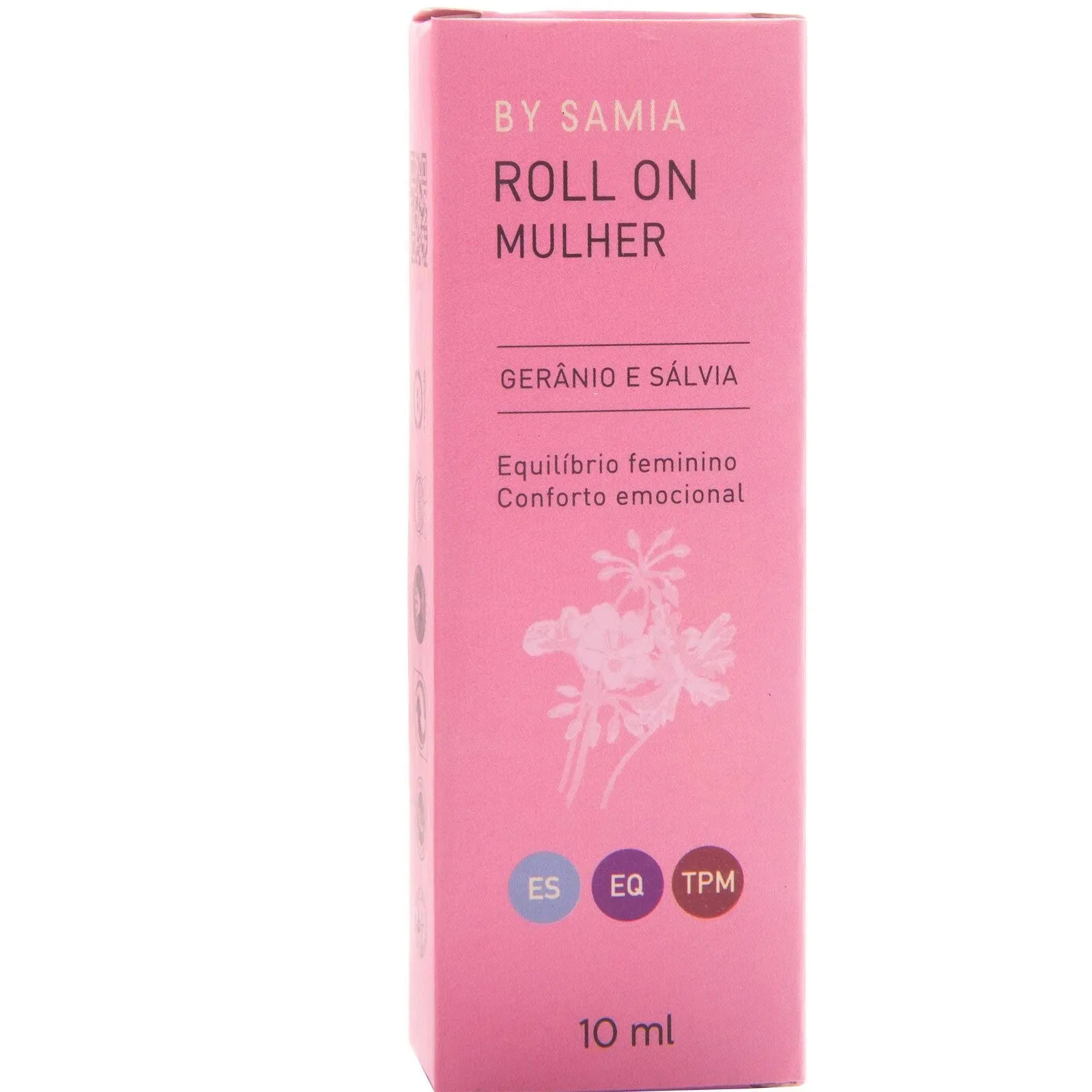 Roll On Mulher - By Samia - Frasco com 10ml