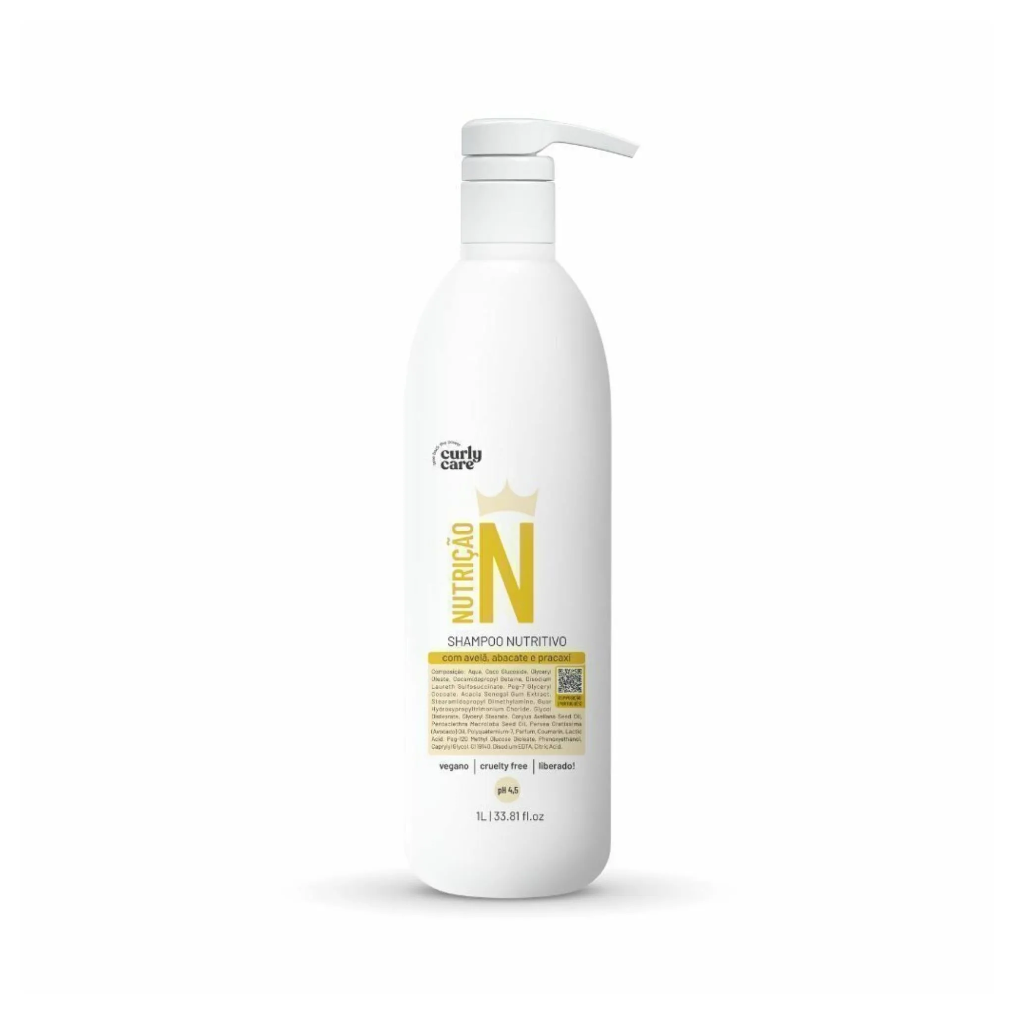 Shampoo Nutritivo N 1L - Curly Care