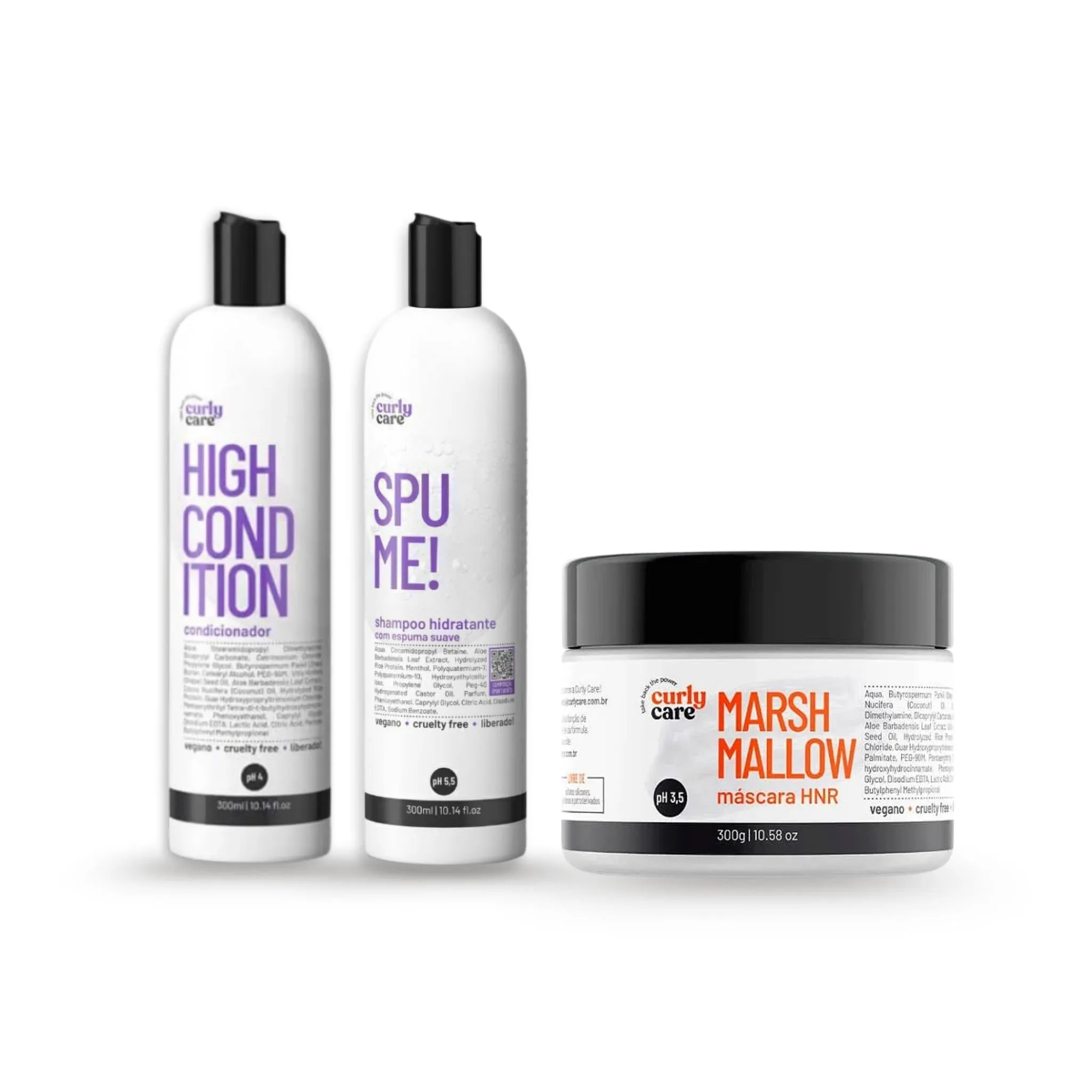 Combo Básico Low Poo - Curly Care