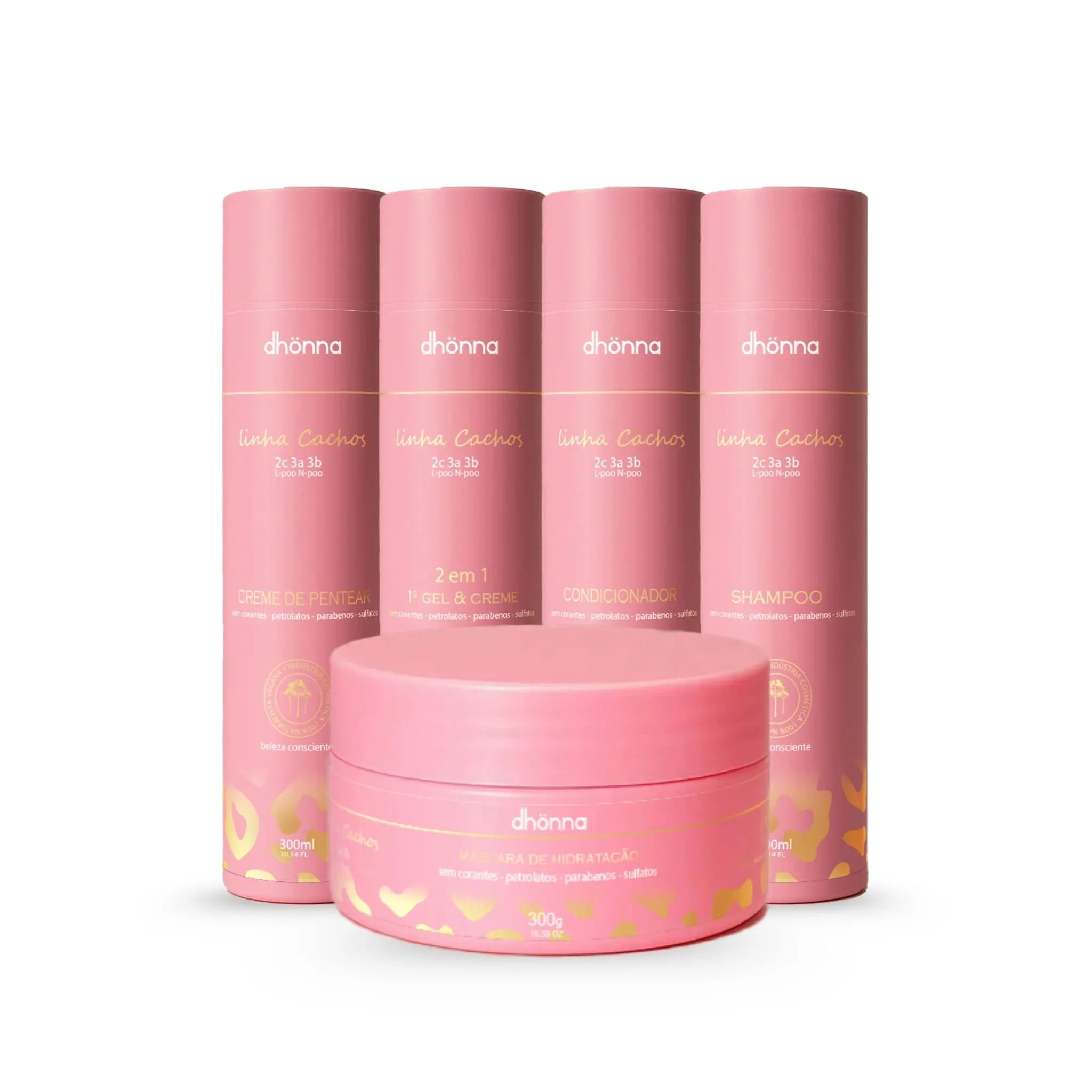 Combo Completo Cachos - Dhonna