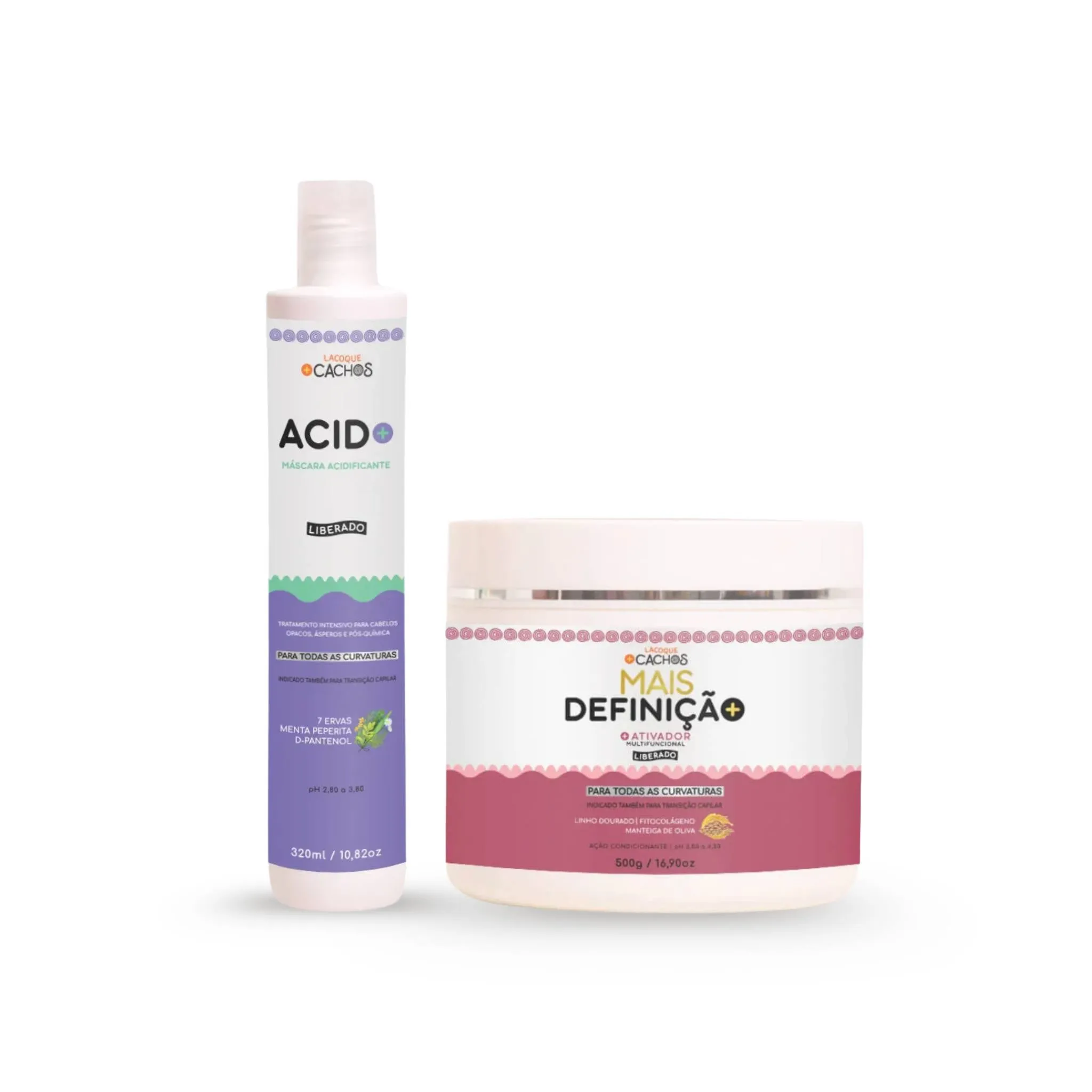 Combo Finalização Ondulados e Cacheados - Lacoque