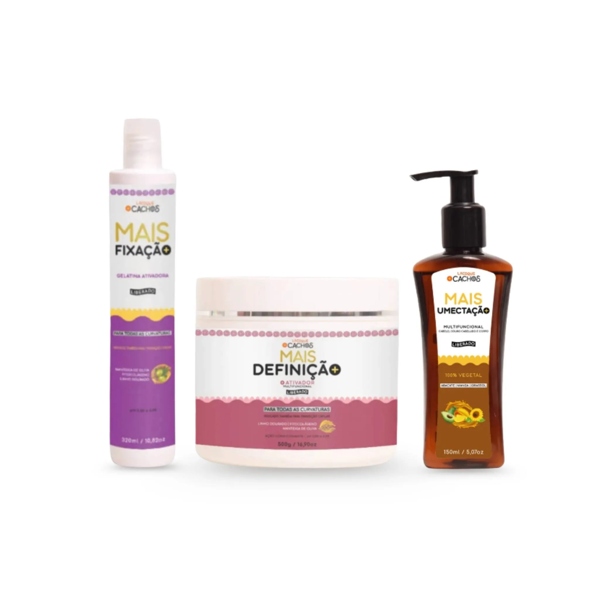 Combo Finalização Crespos - Lacoque