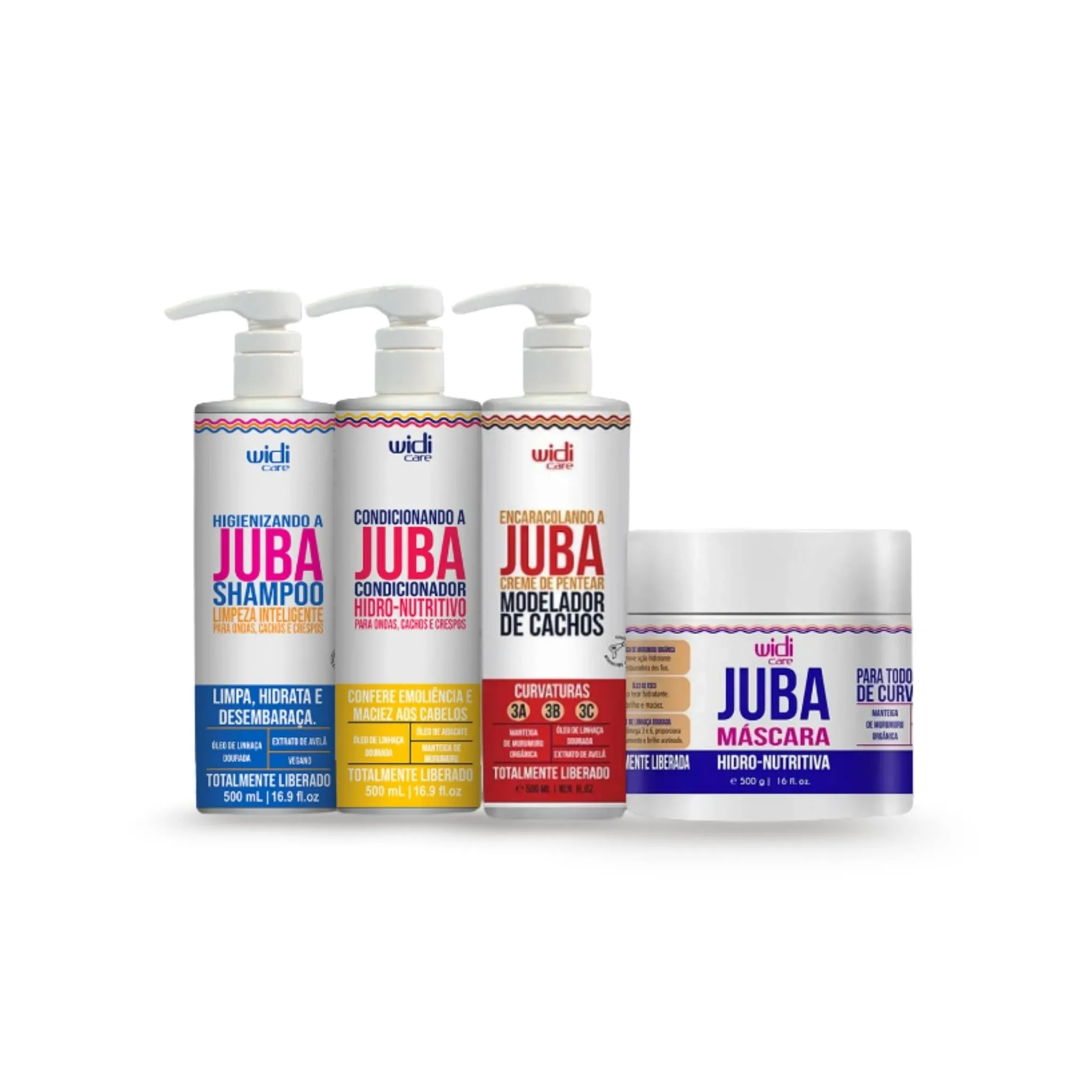 Combo Encaracolando a Juba + Hidro-Nutritiva - Widi Care