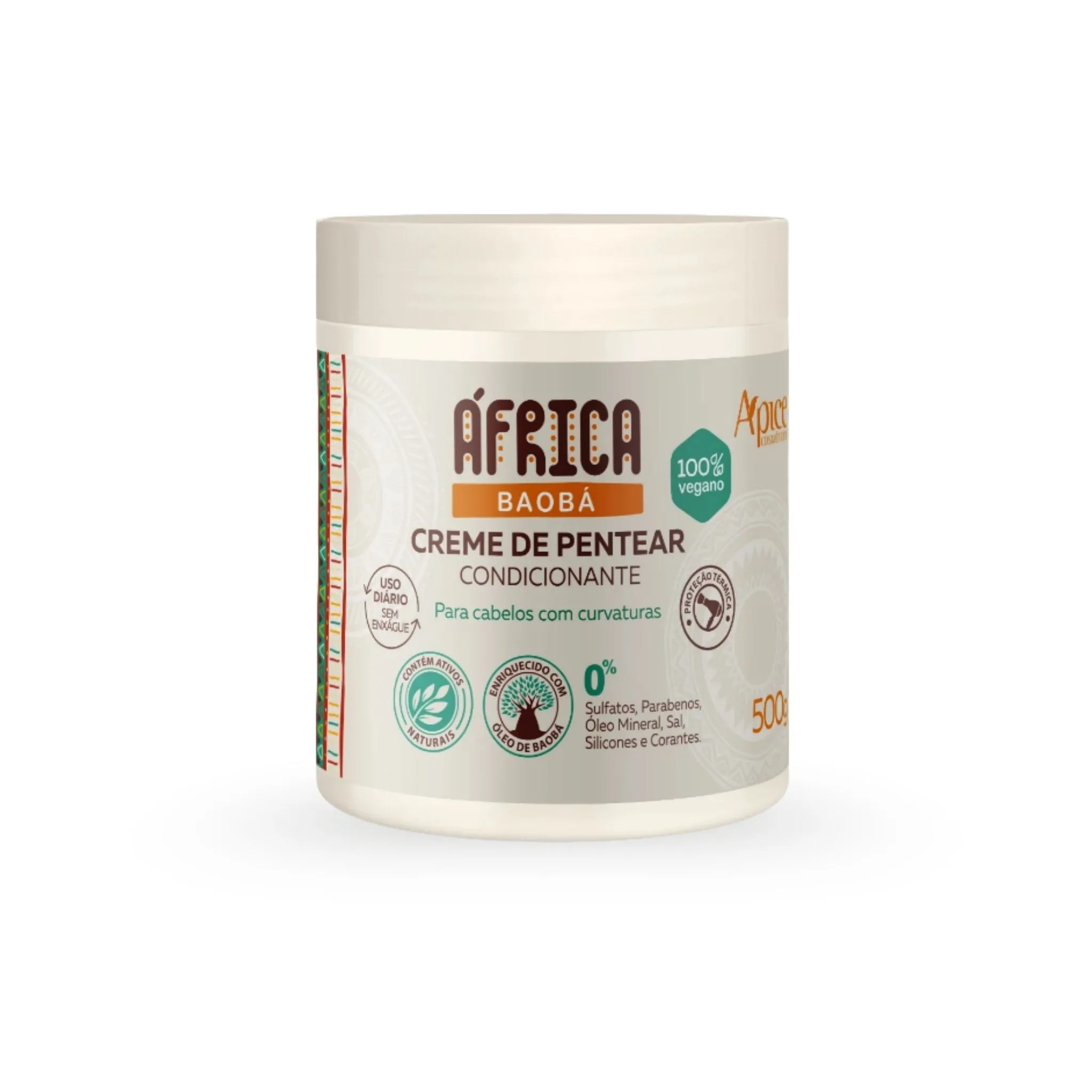 Creme de Pentear África Baobá 500g - Apice