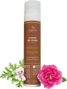 Creme Facial Sempre Jovem de Rosas - WNF - Frasco com 50ml