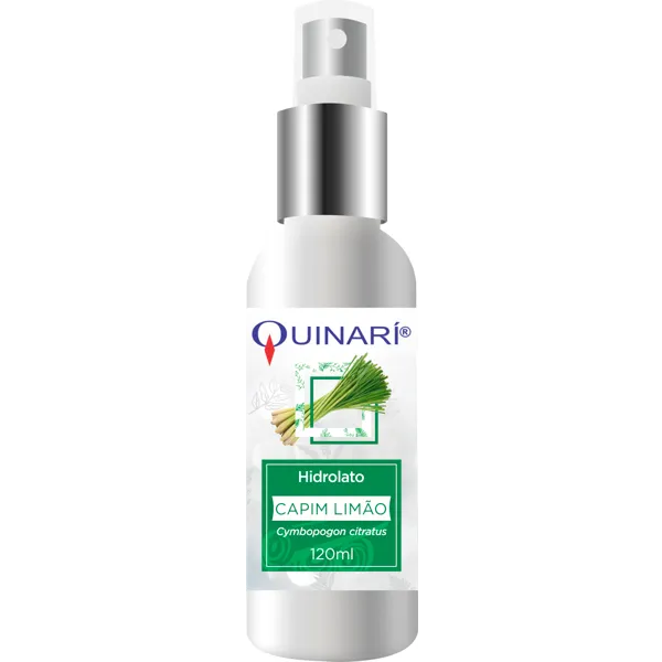 Hidrolato de Capim Limão - Quinarí - Frasco com 120ml