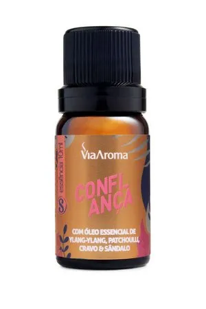 Essência Confiança - Via Aroma - Frasco com 10ml