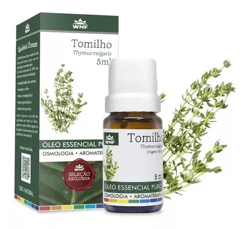 Óleo Essencial de Tomilho - WNF - Frasco com 5ml
