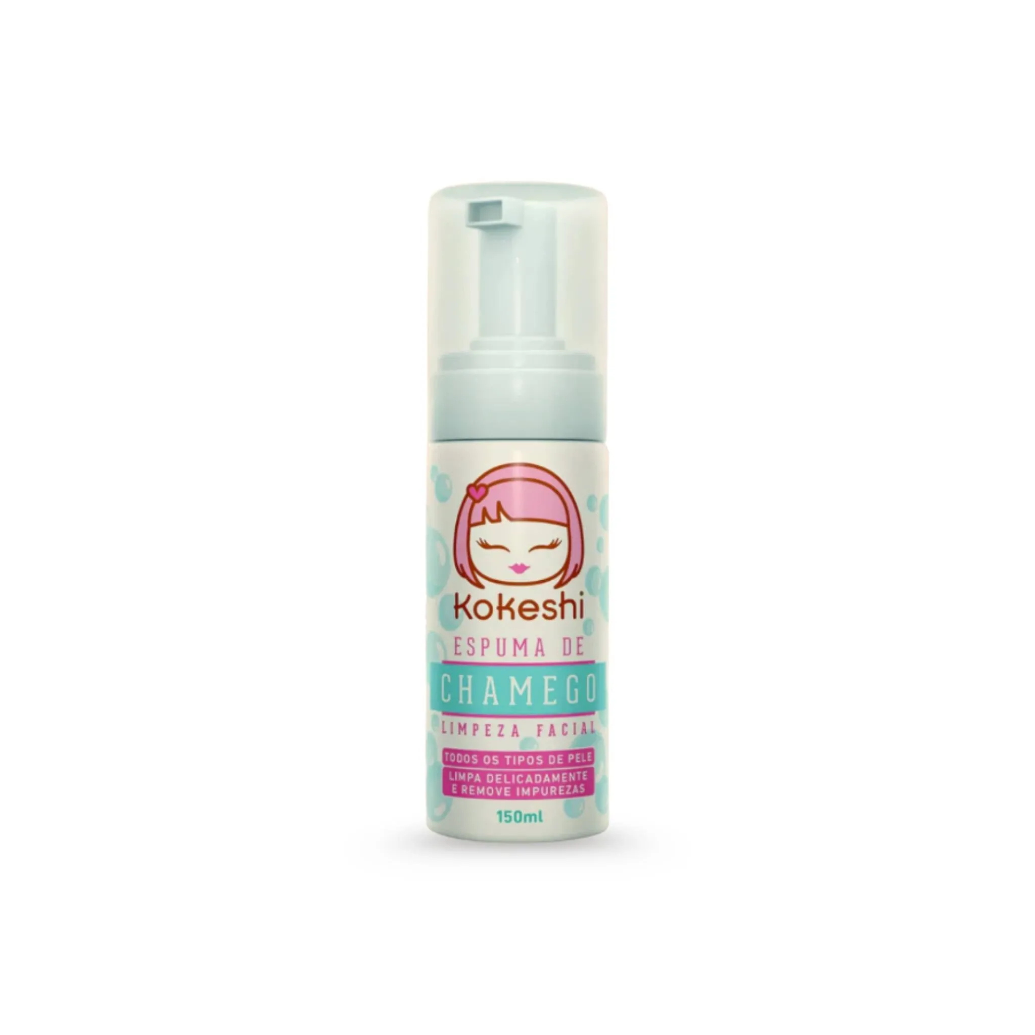 Espuma De Chamego Limpeza Facial 150mL - Kokeshi