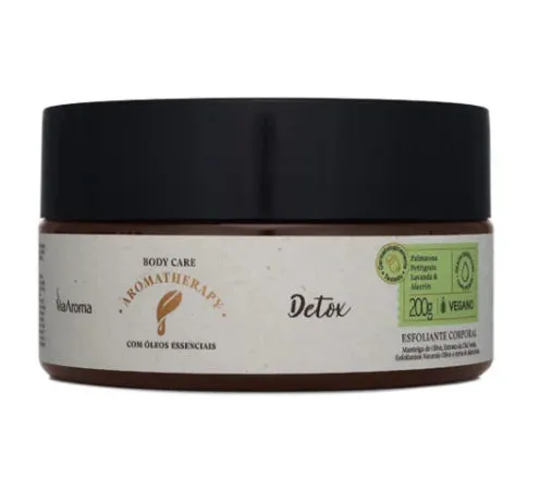 Esfoliante Corporal Detox - Via Aroma - Frasco com 200g