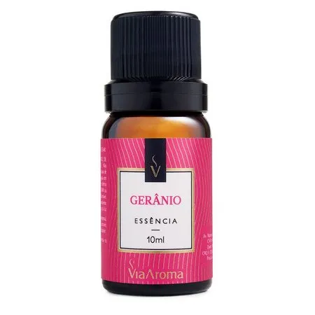 Essência de Gêranio - Via Aroma - Frasco com 10ml
