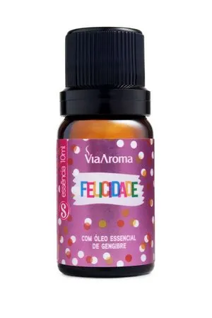 Essência Felicidade - Via Aroma - Frasco com 10ml