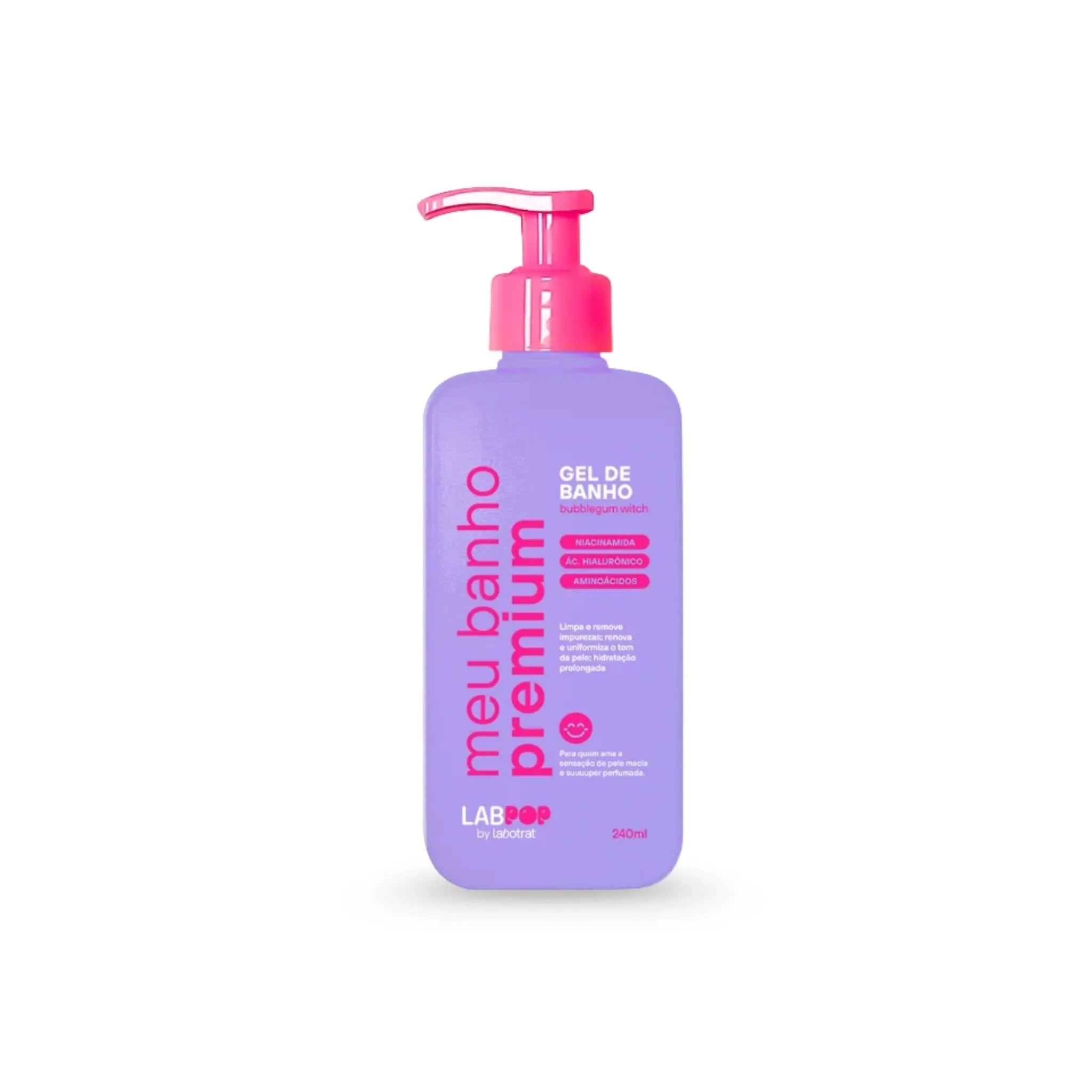 Gel de Banho Bubblegum Witch LabPop 240mL - Labotrat
