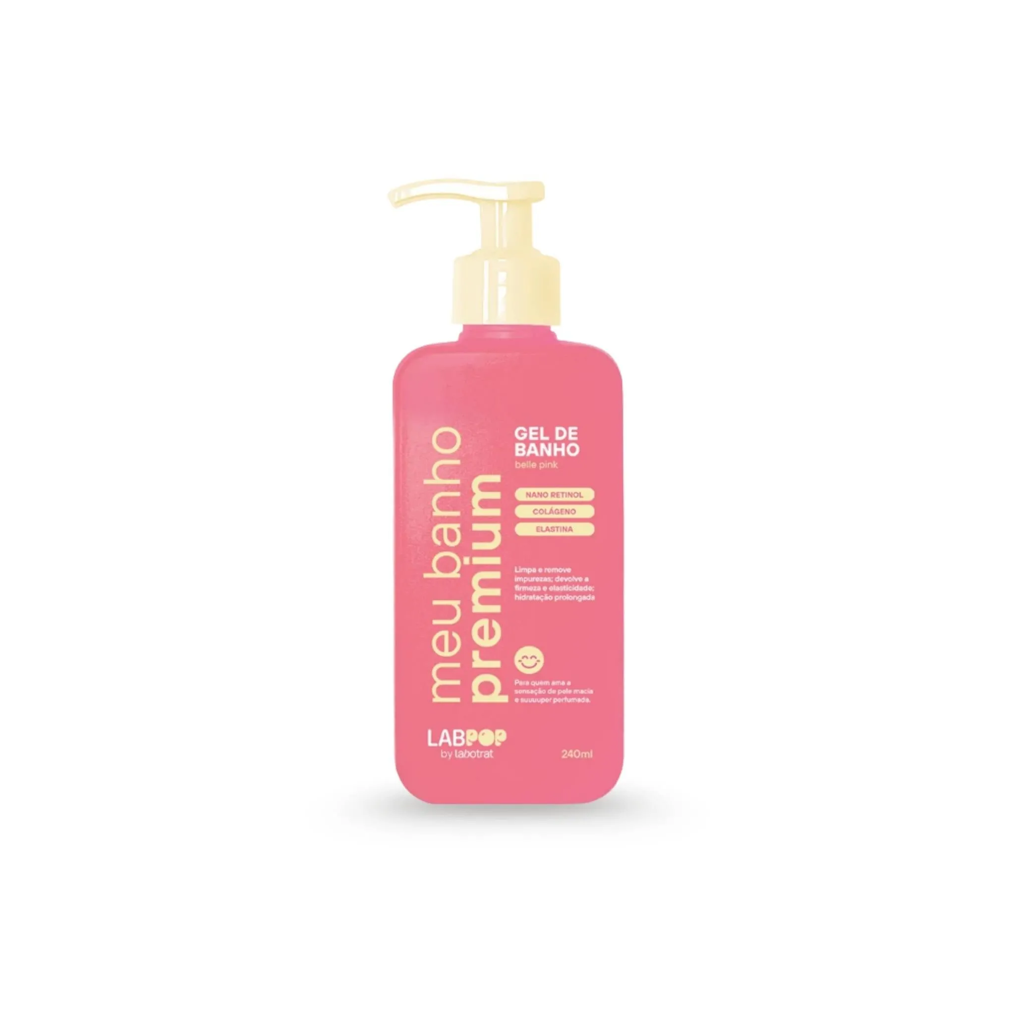 Gel de Banho Belle Pink LabPop 240mL - Labotrat