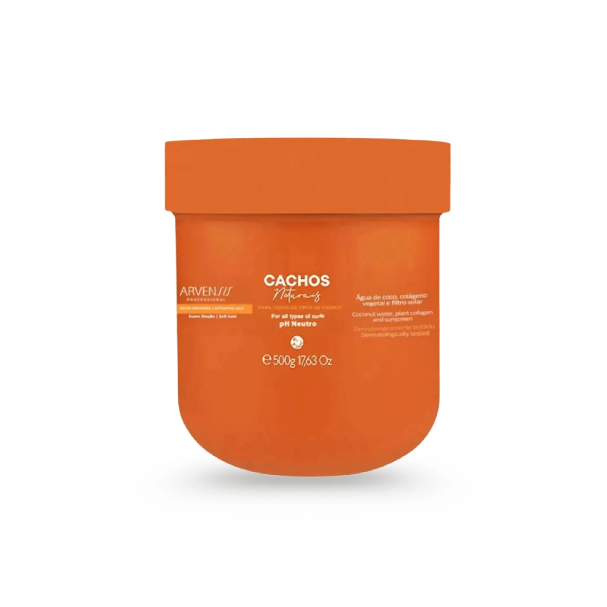 Geleia Ativadora Cachos Suave Fixação Arvensis 500g