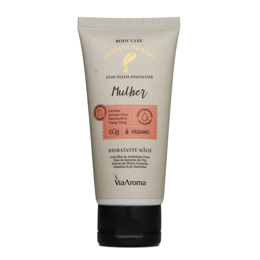 Creme para as Mãos (Mulher) - Via Aroma - Frasco com 60g