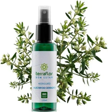 Hidrolato de Alecrim do Cerrado - Terra Flor - Frasco com 120ml