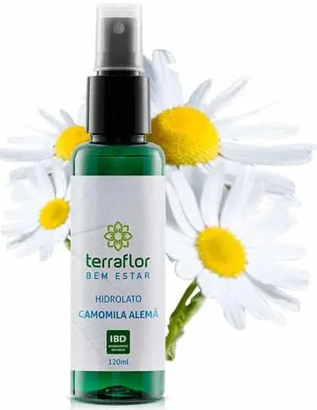 HIdrolato de Camomila Alemã (Azul) - Terra Flor - Frasco com 120ml