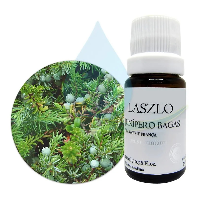 Óleo Essencial de Junípero Bagas (CO2-SE ) Gt França - Laszlo - Frasco