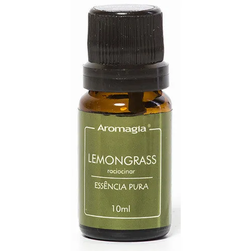 Essência Pura Aromagia de Lemongrass - WNF - Frasco com 10ml