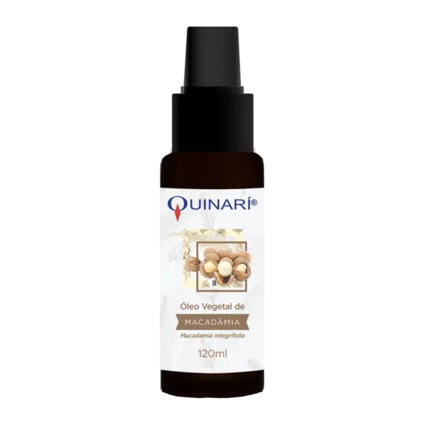Óleo Vegetal de Macadâmia - Quinarí - Frasco com 120ml