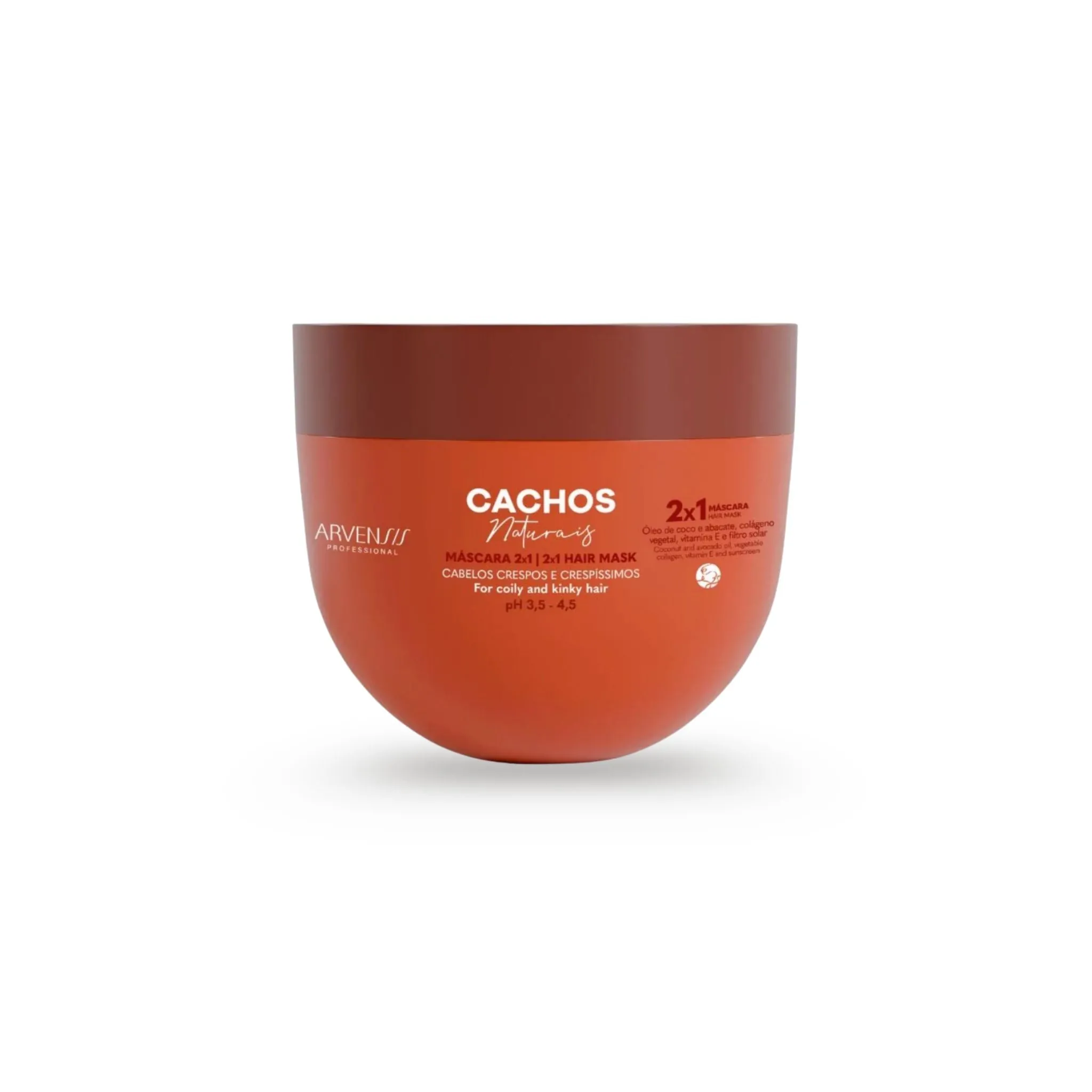 Máscara Cachos Naturais 2x1 Crespos/Crespíssimos 250g