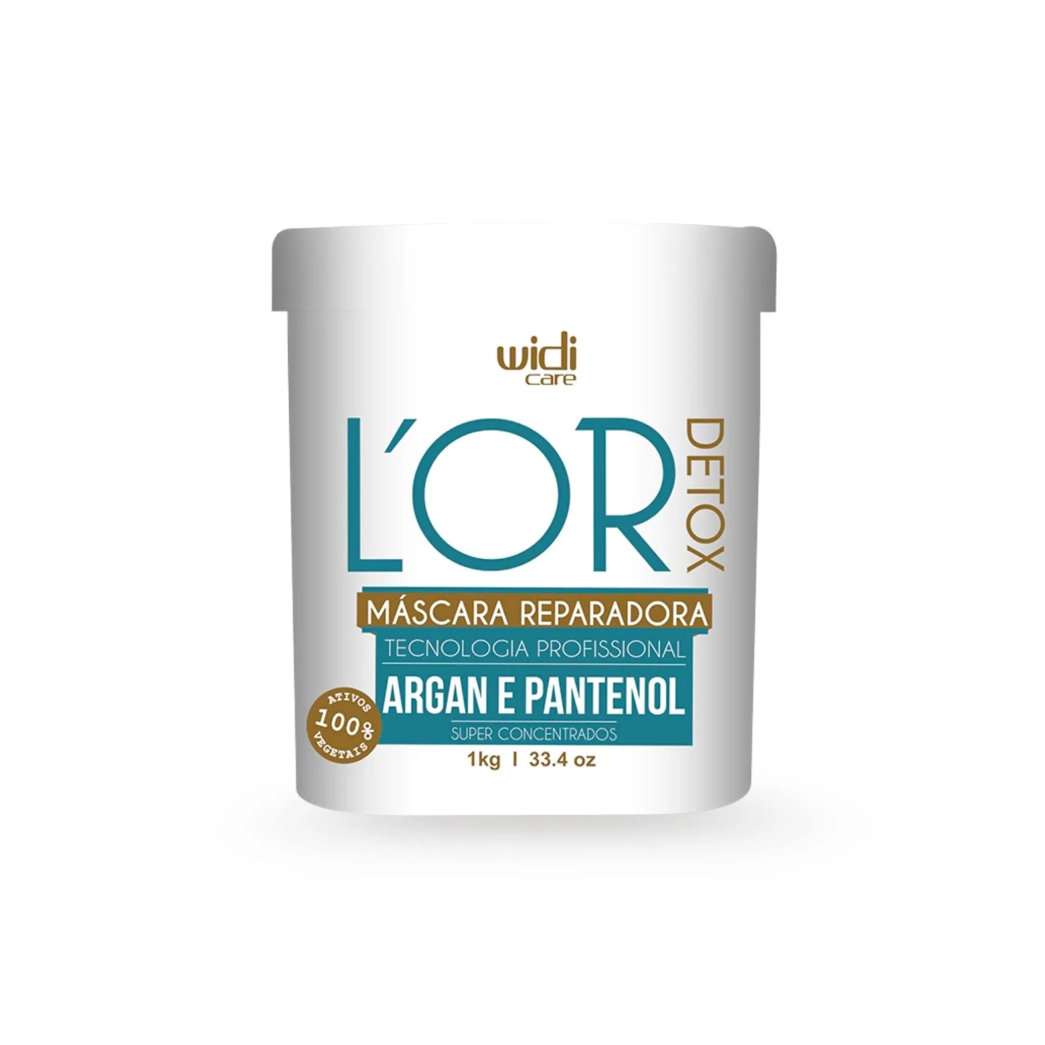 Máscara Reparadora L'or Detox 1Kg - Widi Care
