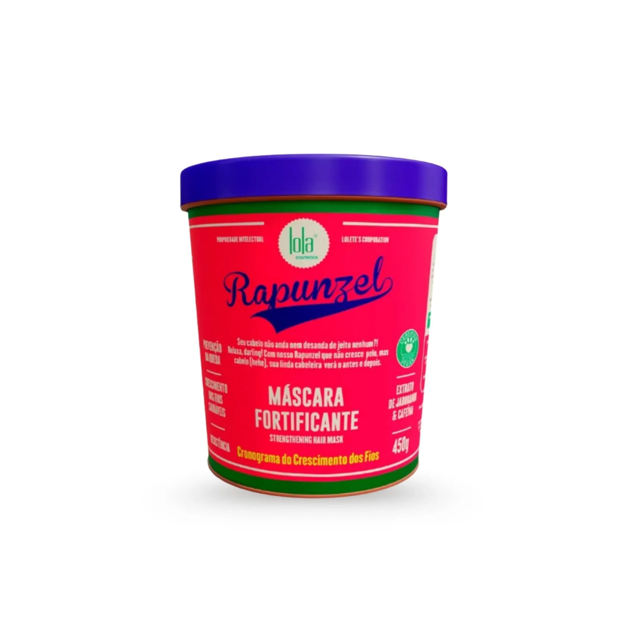 Rapunzel Máscara 450g - Lola Cosmetics