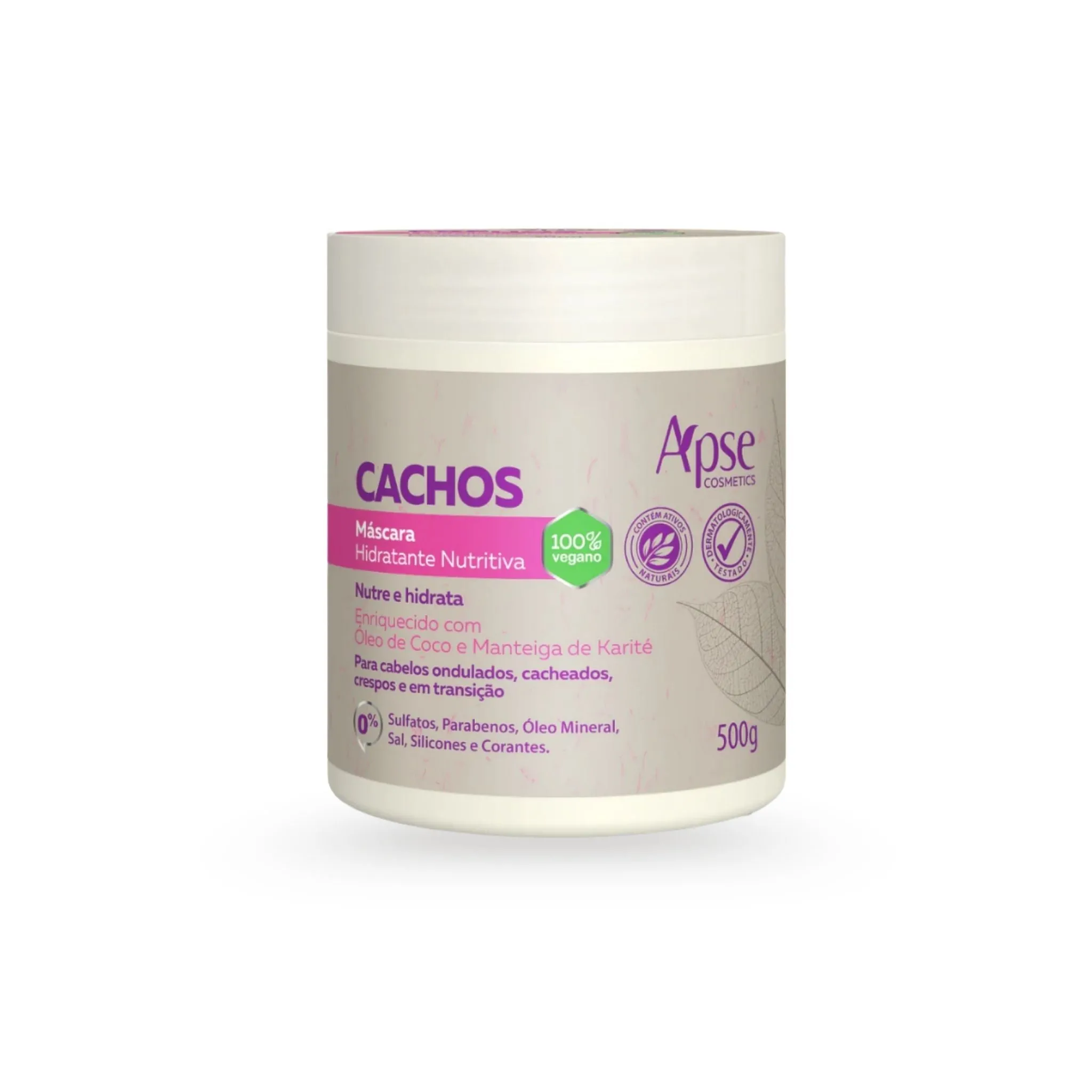 Máscara Hidratante Nutritiva SOS Cachos 500g - Apse