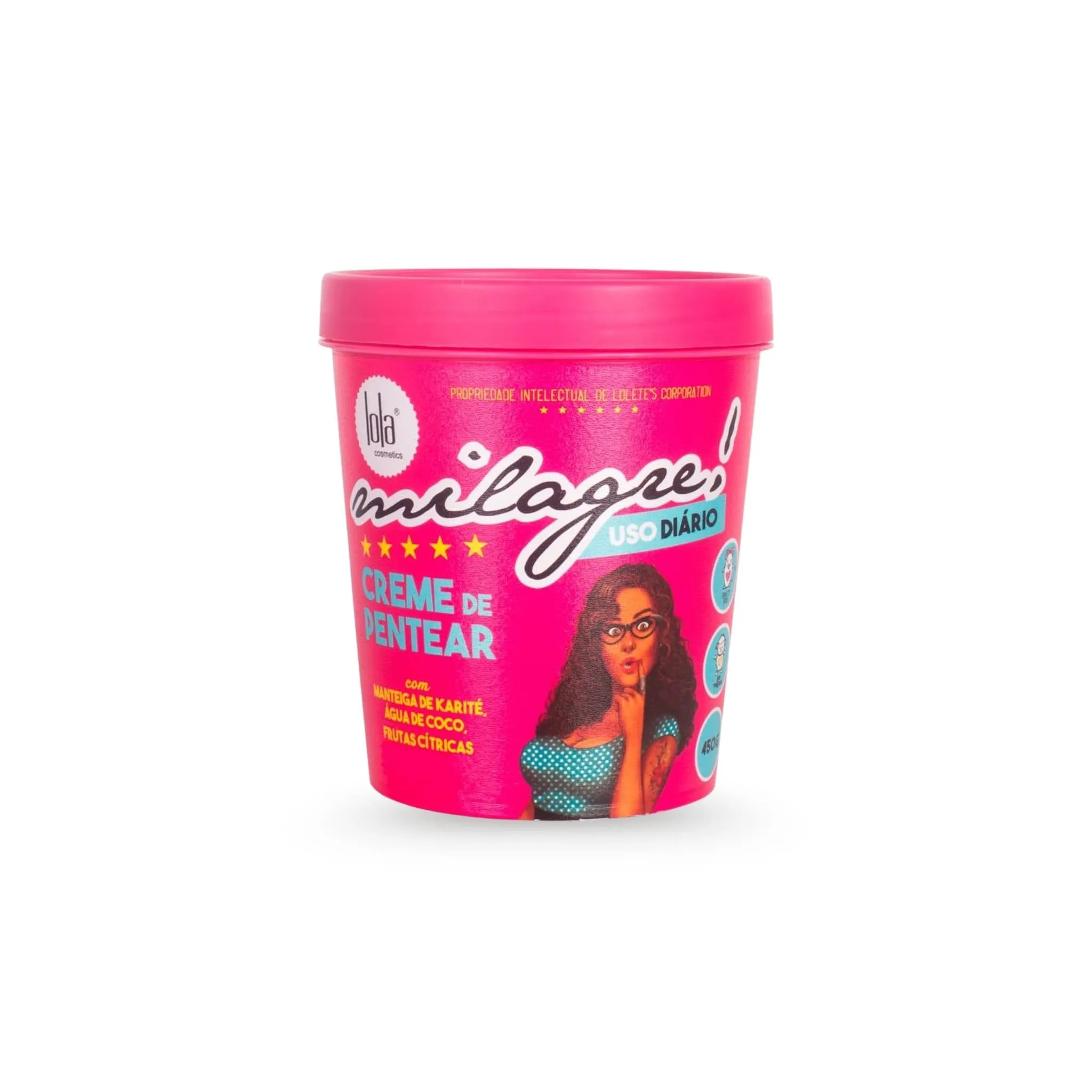 Milagre Creme de Pentear 450g - Lola Cosmetics