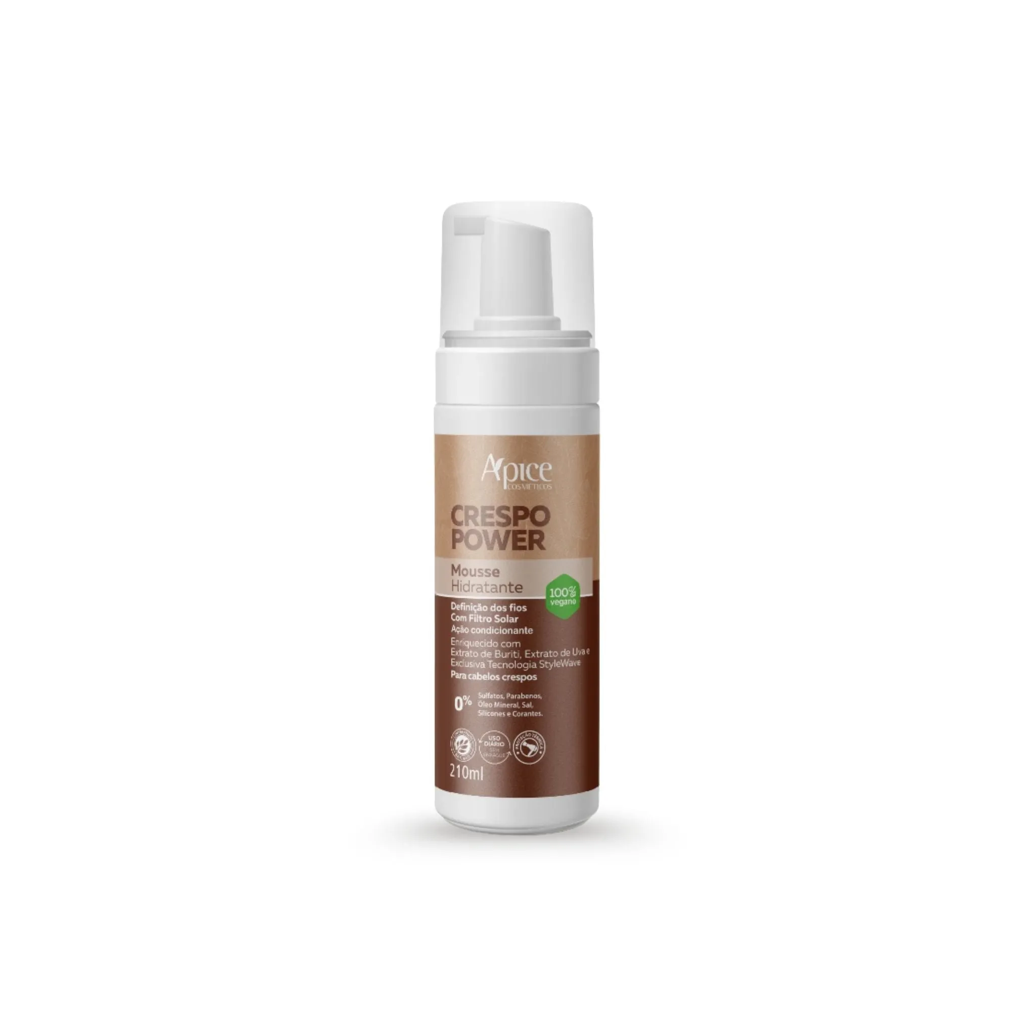 Mousse Crespo Power 210mL - Apice